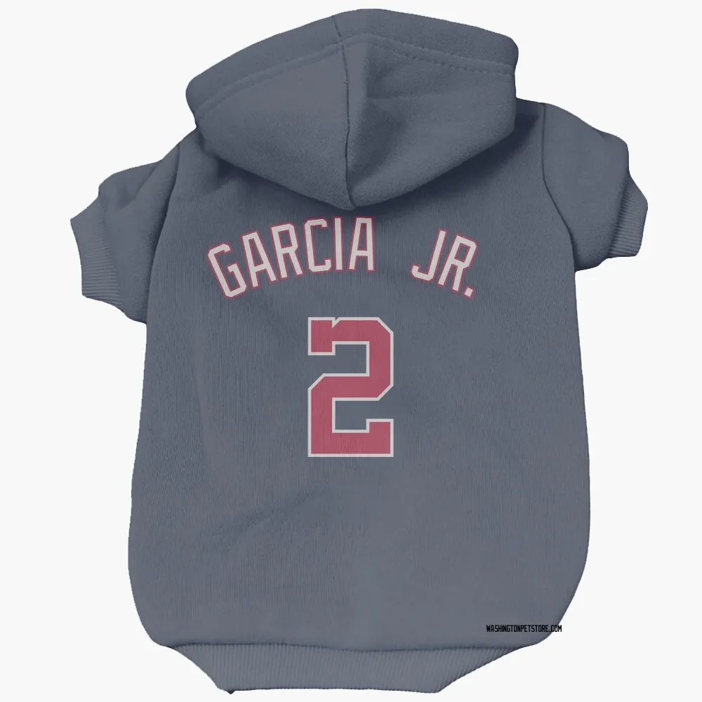 Washington Nationals Luis Garcia Jr. Navy Pet Hoodie for Dog & Cat