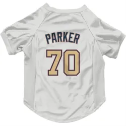 Washington Nationals Mitchell Parker White/Gold Pet Jersey for Dog & Cat