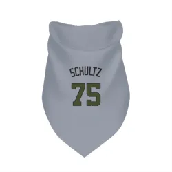 Washington Nationals Paxton Schultz Gray Pet Bandana for Dog & Cat