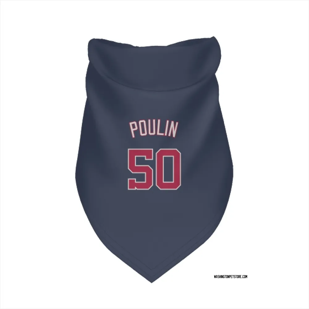 Washington Nationals PJ Poulin Navy Pet Bandana for Dog & Cat