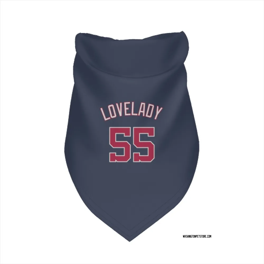 Washington Nationals Richard Lovelady Navy Pet Bandana for Dog & Cat