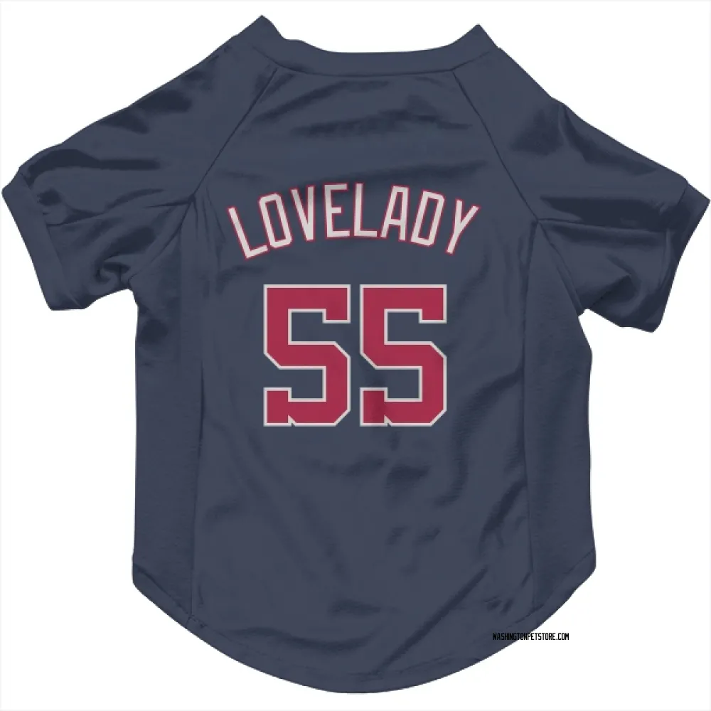 Washington Nationals Richard Lovelady Navy Pet Jersey for Dog & Cat