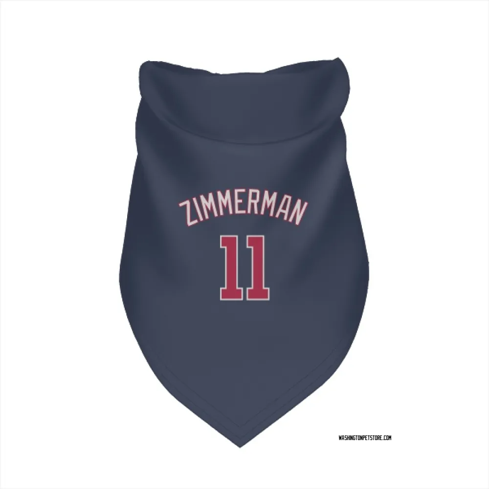 Washington Nationals Ryan Zimmerman Navy Pet Bandana for Dog & Cat