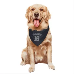 Washington Nationals Shinnosuke Ogasawara Navy Gray Pet Bandana for Dog & Cat