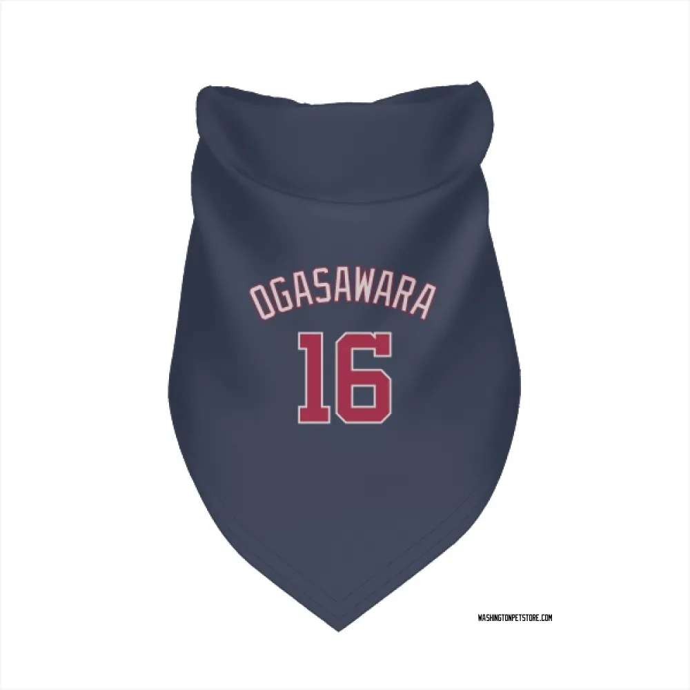 Washington Nationals Shinnosuke Ogasawara Navy Pet Bandana for Dog & Cat