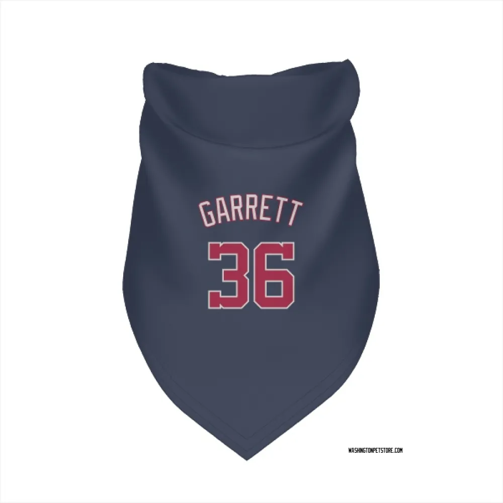 Washington Nationals Stone Garrett Navy Pet Bandana for Dog & Cat