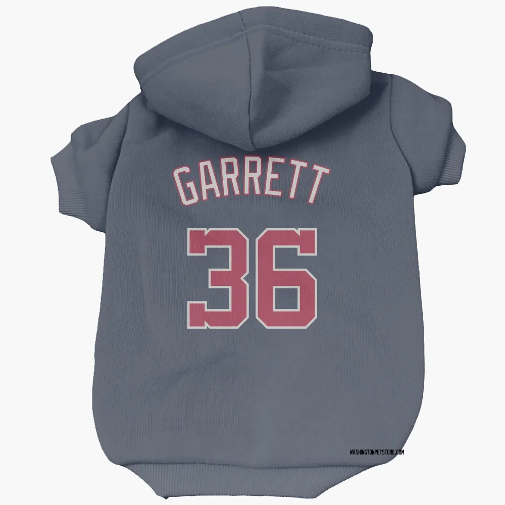 Washington Nationals Stone Garrett Navy Pet Hoodie for Dog & Cat