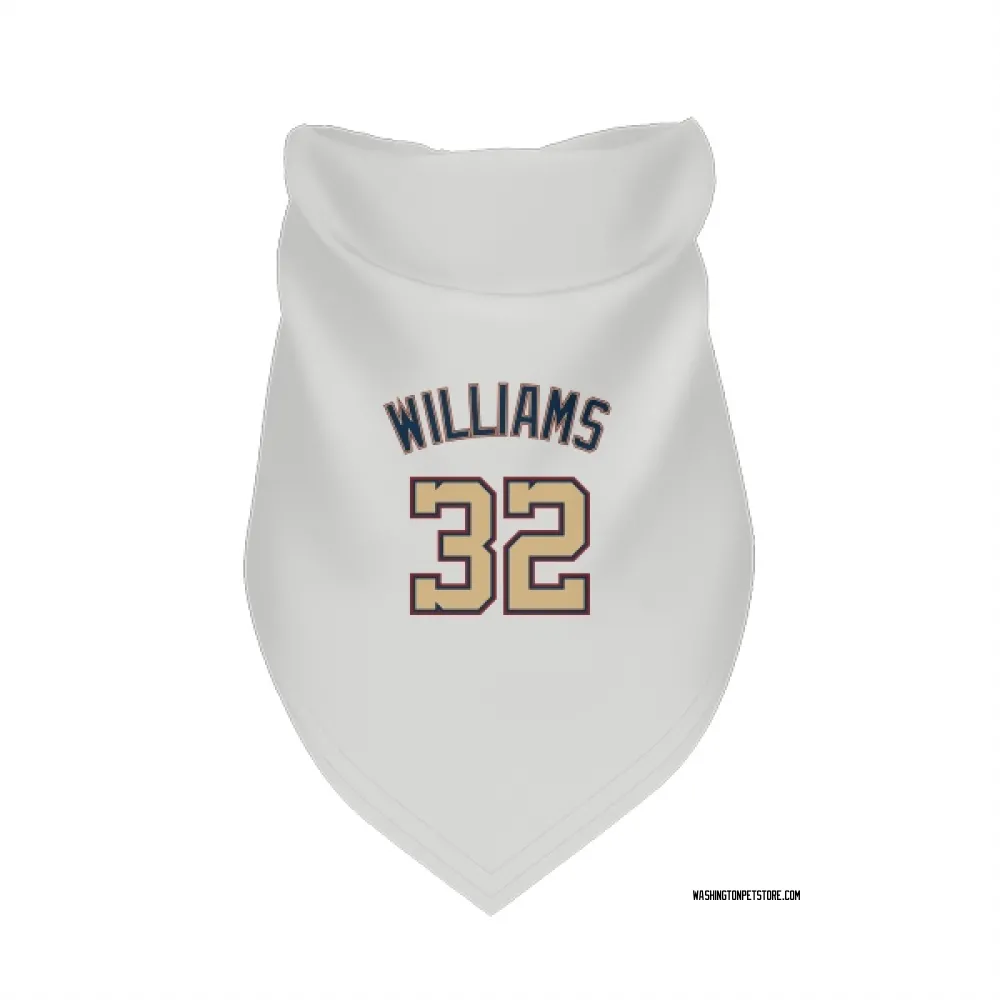 Washington Nationals Trevor Williams White/Gold Pet Bandana for Dog & Cat