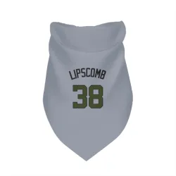 Washington Nationals Trey Lipscomb Gray Pet Bandana for Dog & Cat