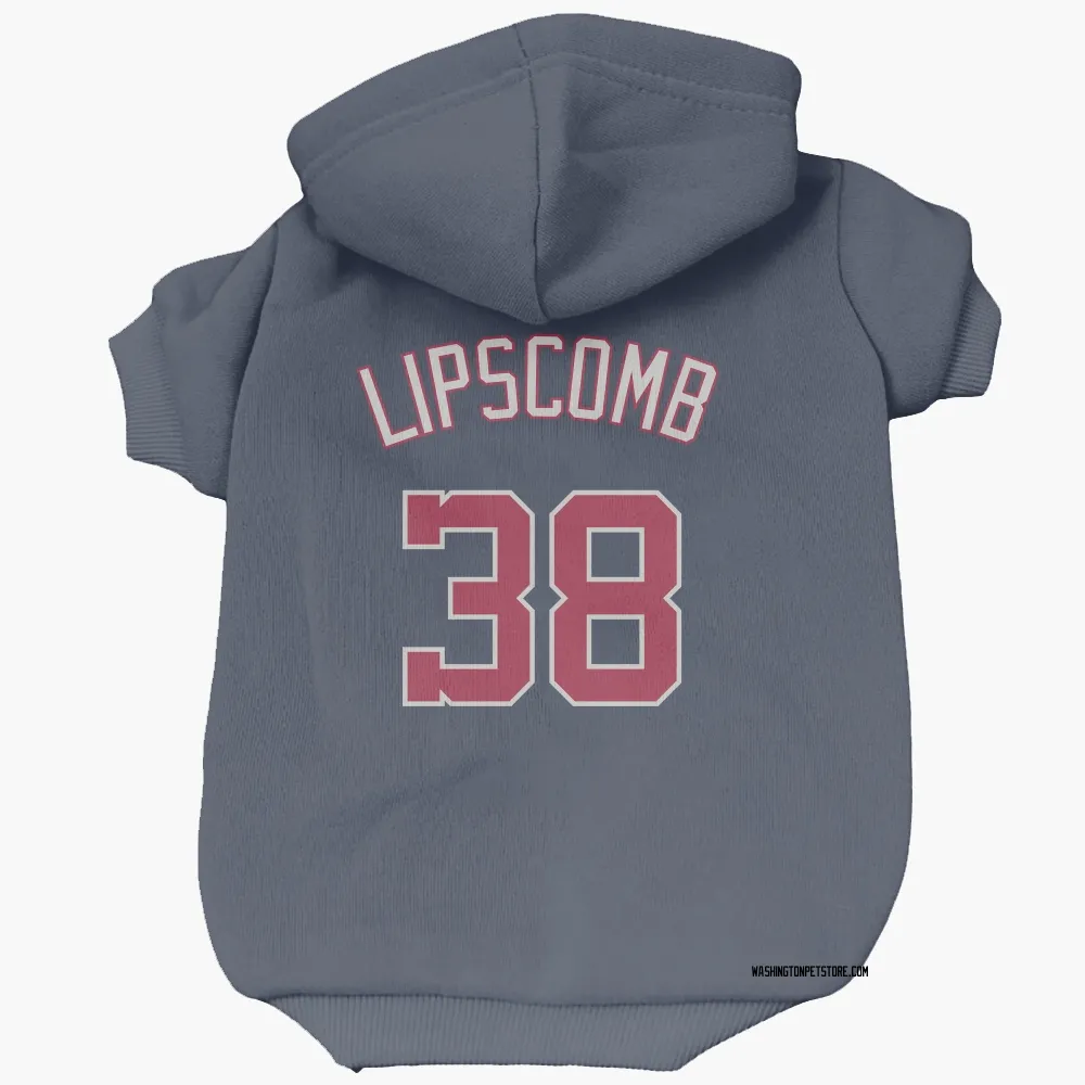Washington Nationals Trey Lipscomb Navy Pet Hoodie for Dog & Cat