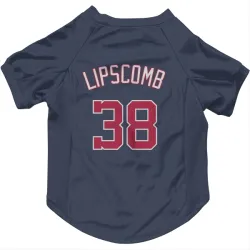 Washington Nationals Trey Lipscomb Navy Pet Jersey for Dog & Cat