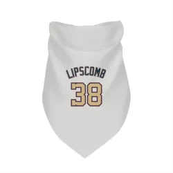Washington Nationals Trey Lipscomb White/Gold Pet Bandana for Dog & Cat